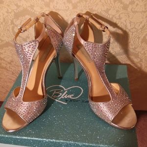 Blue by Betsy Johnson Party heels